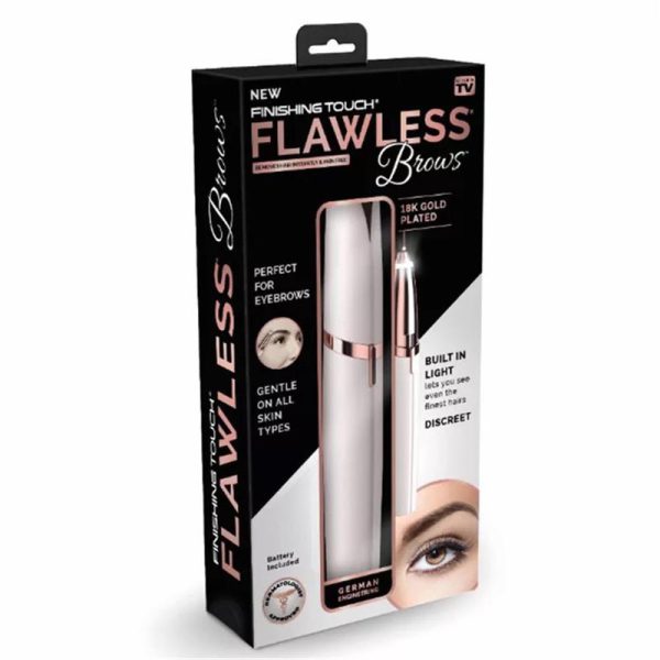 Flawless Electric Eyebrow Trimmer Makeup Mini Eye Brow & Facial Hair Removal Portable Shaver