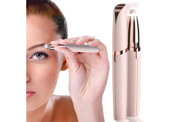 Flawless Electric Eyebrow Trimmer Makeup Mini Eye Brow & Facial Hair Removal Portable Shaver