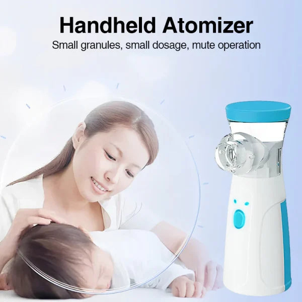 Portable Handheld Mesh Nebulizer For Adults & Kids