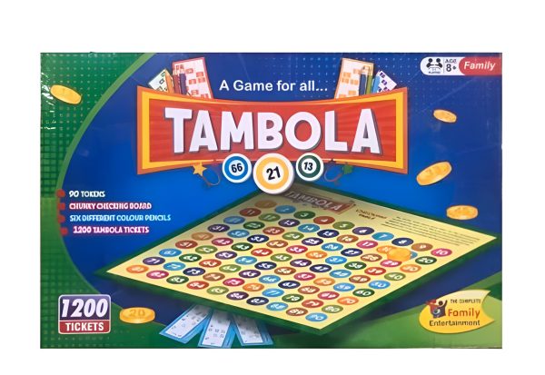 Tambola Tickets Classy Math Fun Board Game For Kids & Adults